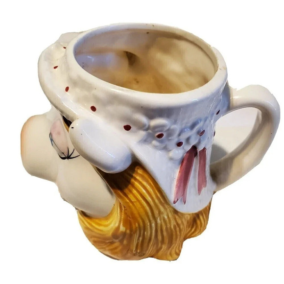 Muppets Miss Piggy Sigma Taste Setter Ceramic Coffee Tea Cup Mug Vintage Figural - Picture 4 of 7